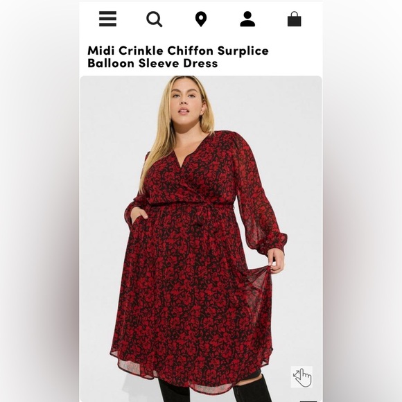 Chiffon Dress - Picture 1 of 3